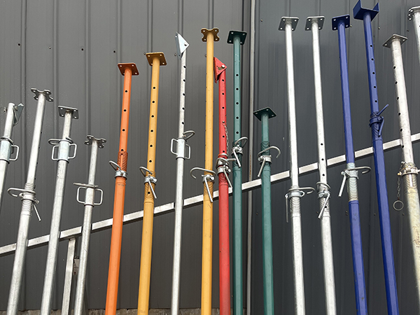 What are the adjustment methods of adjustable steel support